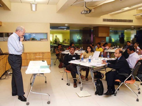 FUTURE FORCE AT WORK: People attending Wadhwani Foundations’ training programmes
