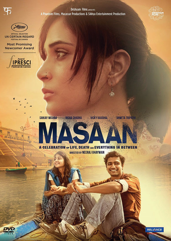 <strong>Masaan:</strong> Two parallel narratives on the search for liberation run through this film set in Varanasi. One is about a girl trying to overcome her guilt when her boyfriend is driven to suicide after the police find them together in a hotel room during a raid and blackmail them. The other is about a youth pursuing an engineering degree to unshackle himself from his low-caste experience