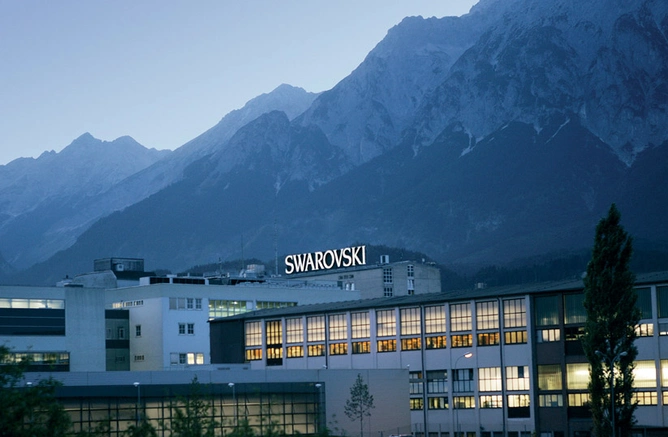 The Swarovski headquarters in Wattens.