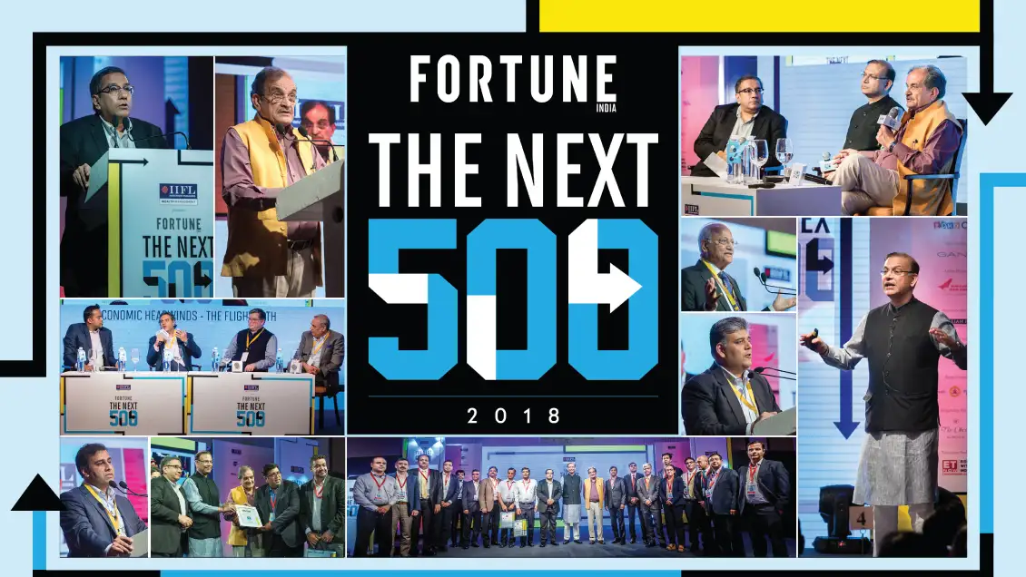 Recognising India’s largest midsize companies at the Fortune India Next 500 summit