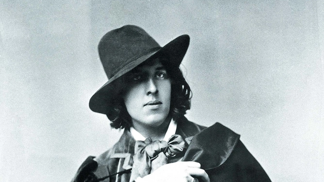 Writer Oscar Wilde, a Lock & Co. loyalist, in his favourite black fedora hat.