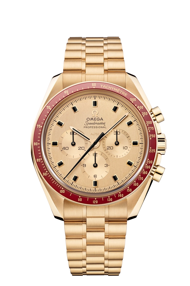 Omega Speedmaster Apollo 11 50th AnniversaryMoonshine Gold Limited Edition 