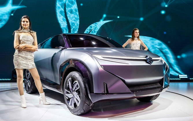 Maruti Suzuki India’s Futuro E concept car.