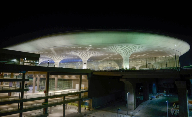 Terminal 2 of the Chhatrapati Shivaji International Airport in Mumbai. The airport in India’s commercial capital has only two runways.