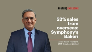 52% sales came from overseas: Symphony's Bakeri  