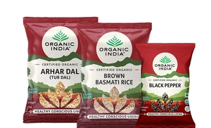 Organic India broadens portfolio with organic staples