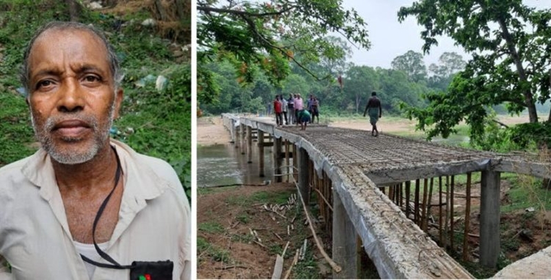 State fails, Odisha man builds bridge with his own savings