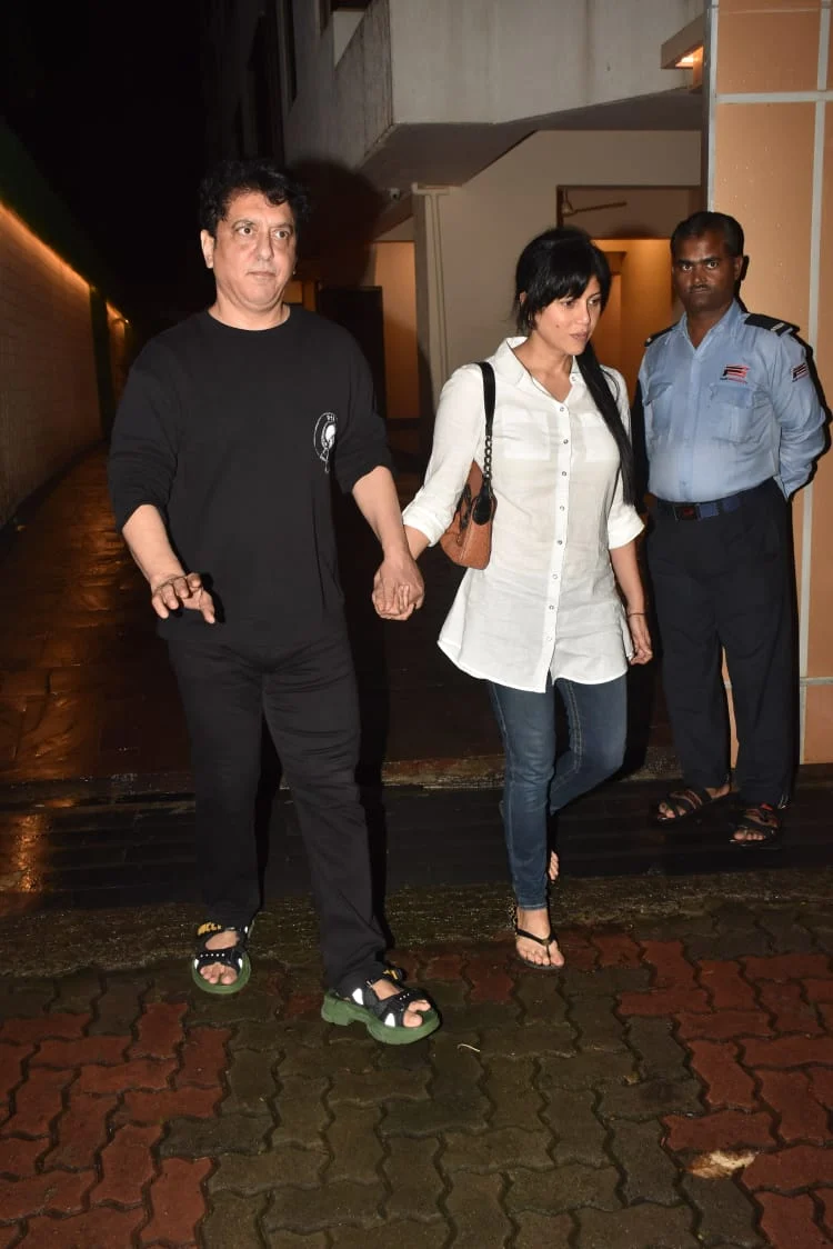 Malaika Arora, Suniel Shetty and other celebs visit Kehkasshan Patel, after husband Areef’s sudden death