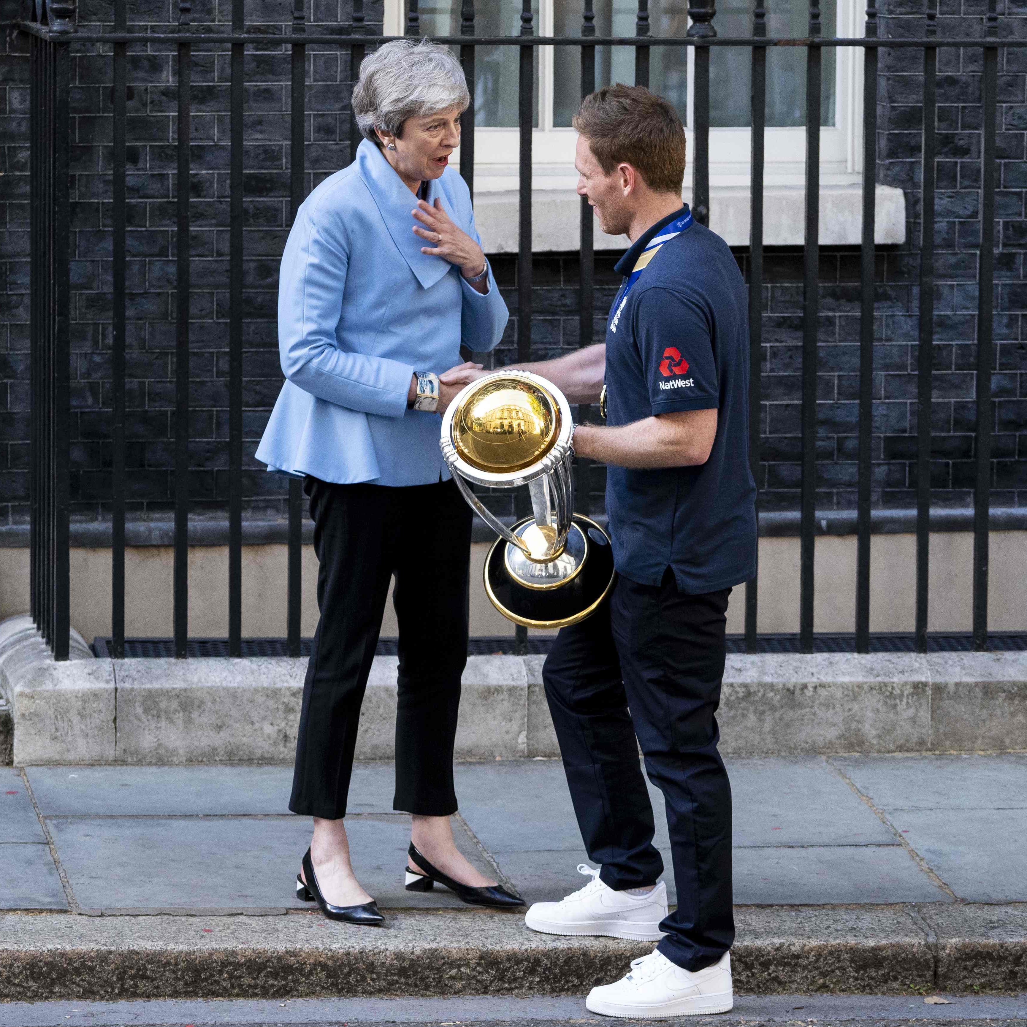World Cup victory helps Britain fall in love with cricket again: Theresa May