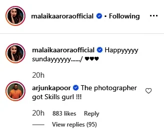 Arjun Kapoor, Malaika Arora turn muses for each other in recent pictures