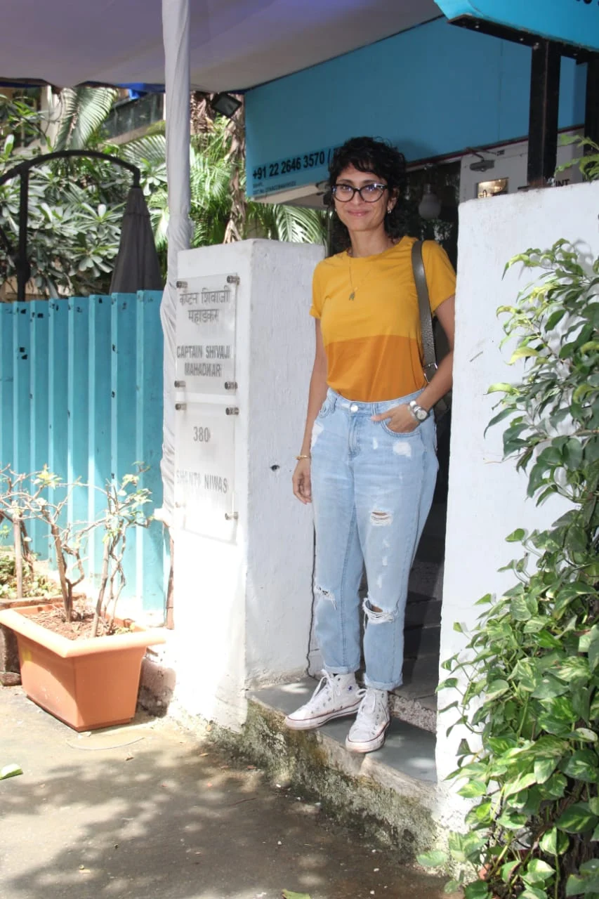Kiran Rao spotted in the city.
