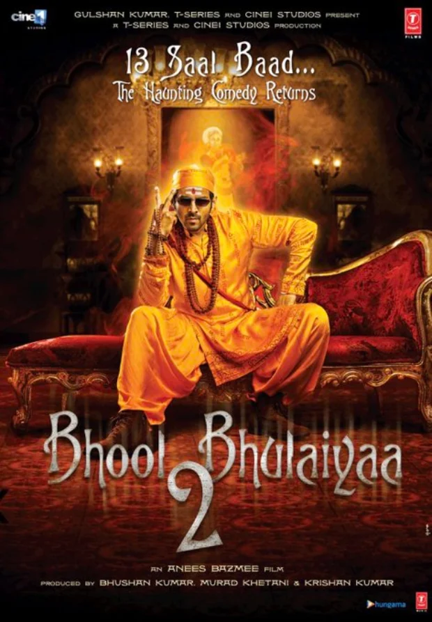 Kartik Aaryan’s 'Bhool Bhulaiyaa 2' to clash with Ranbir Kapoor’s 'Shamshera', S S Rajamouli’s 'RRR' in 2020