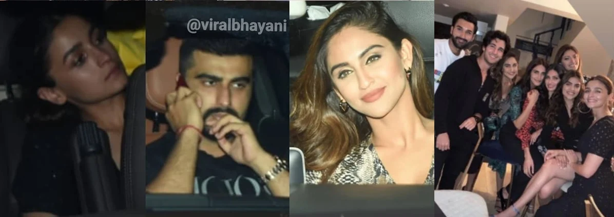 Alia Bhatt holds on to Ranbir Kapoor at BFF Akanksha Ranjan's birthday bash