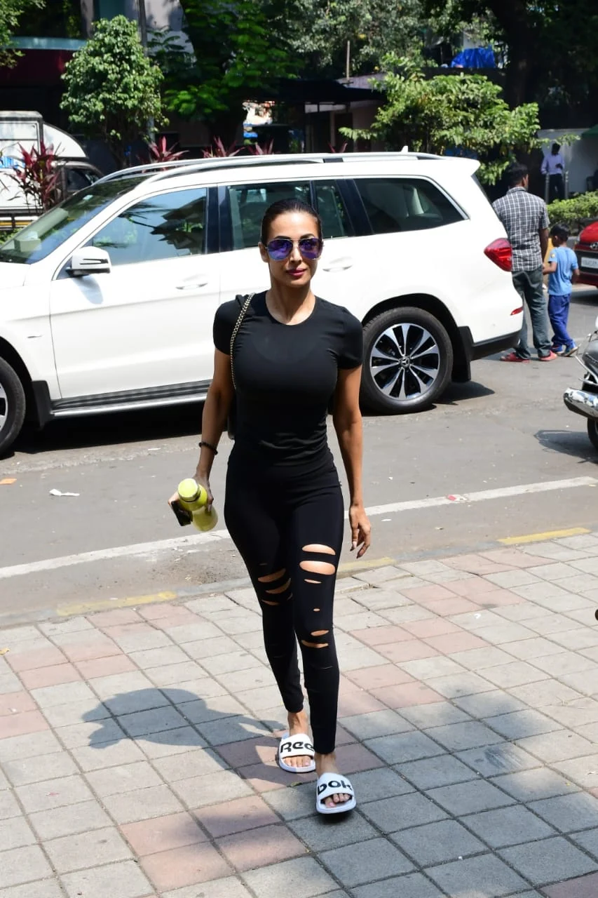 Malaika Arora at Diva Yoga
