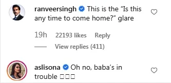 This is the look Deepika gives Ranveer when he's late