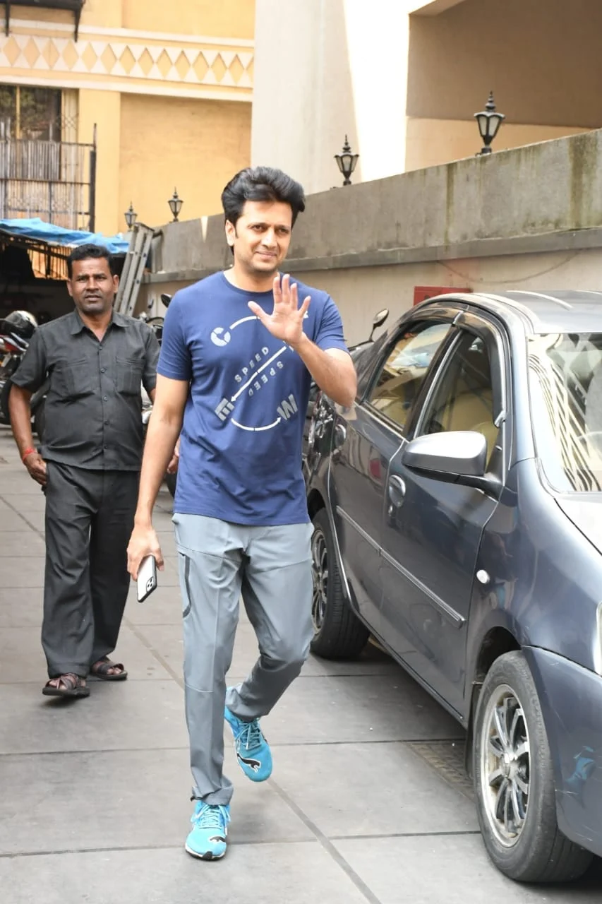 Riteish Deshmukh at gym