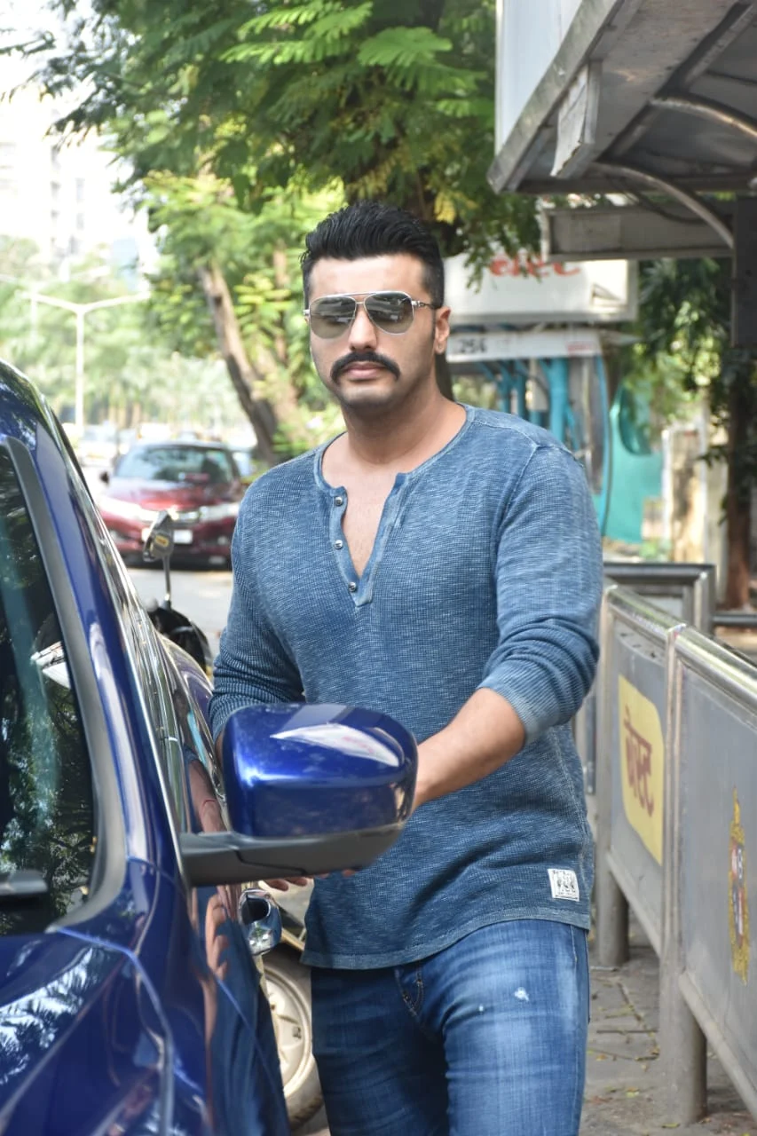 Arjun Kapoor at clinic in Bandra