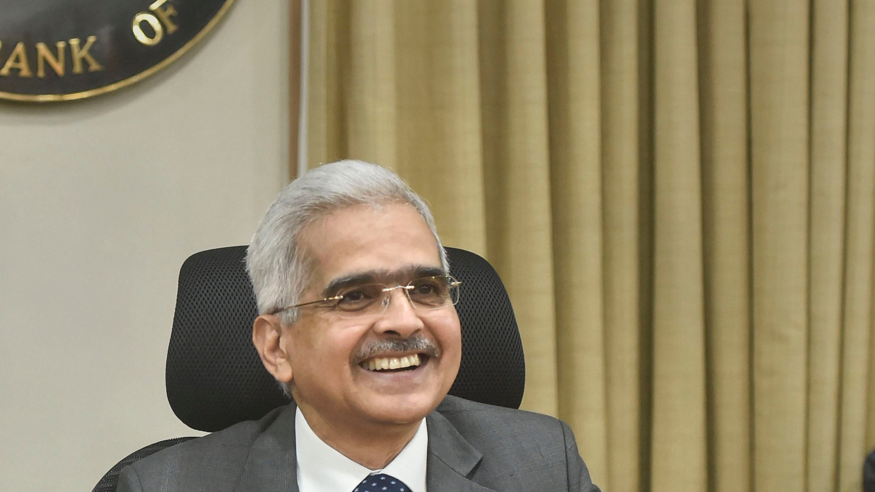 Reserve Bank of India (RBI) Governor Shaktikanta Das at the RBI's fourth bi-monthly monetary policy review meeting of 2019-20, in Mumbai, Friday, Oct. 4, 2019.
