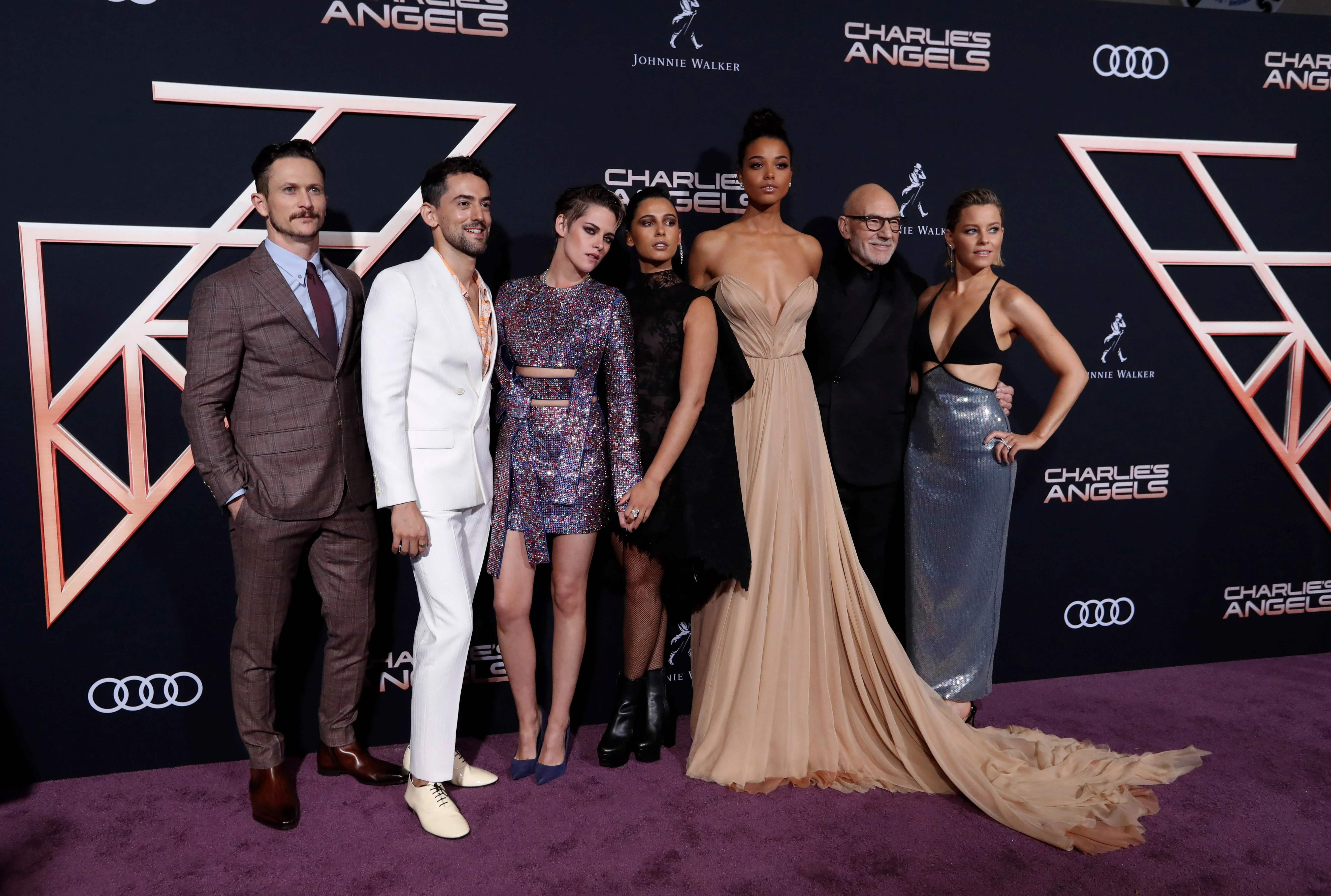 Kristen Stewart, Naomi Scott and Ella Balinska dazzle at 'Charlie's Angels' premiere