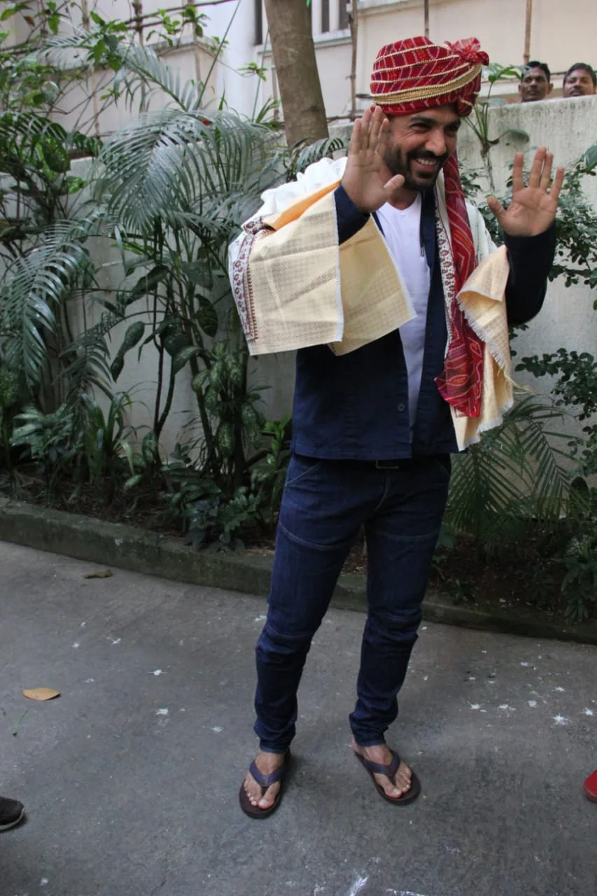 John Abraham in Mumbai