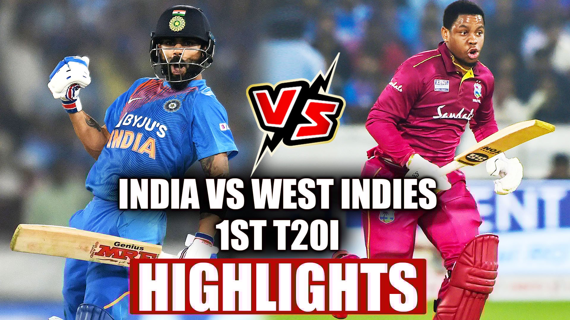India vs West Indies 1st T20I Highlights Virat Kohli's 94* blows West