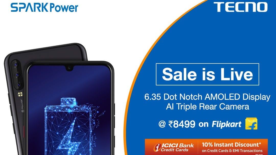 TECNO smartphone joins Flipkart's year end sale
