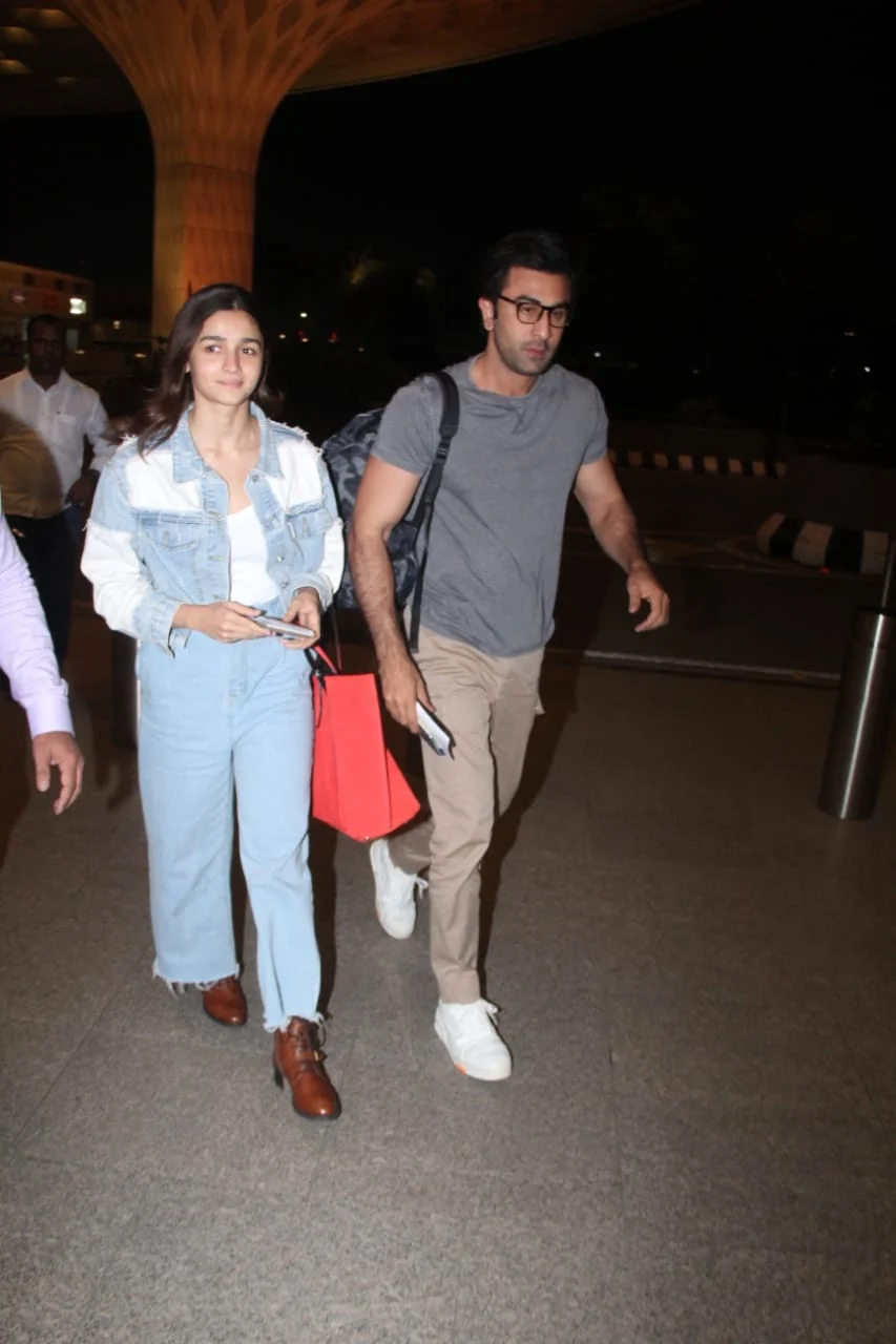 Alia and Ranbir on Saturday night