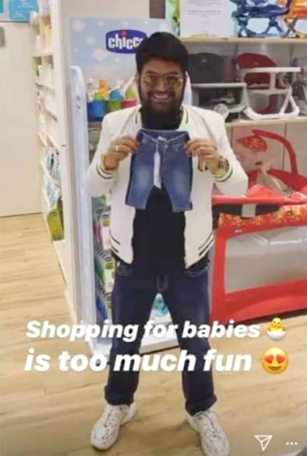Kapil Sharma enjoys shopping for his daughter Anayra in Dubai 