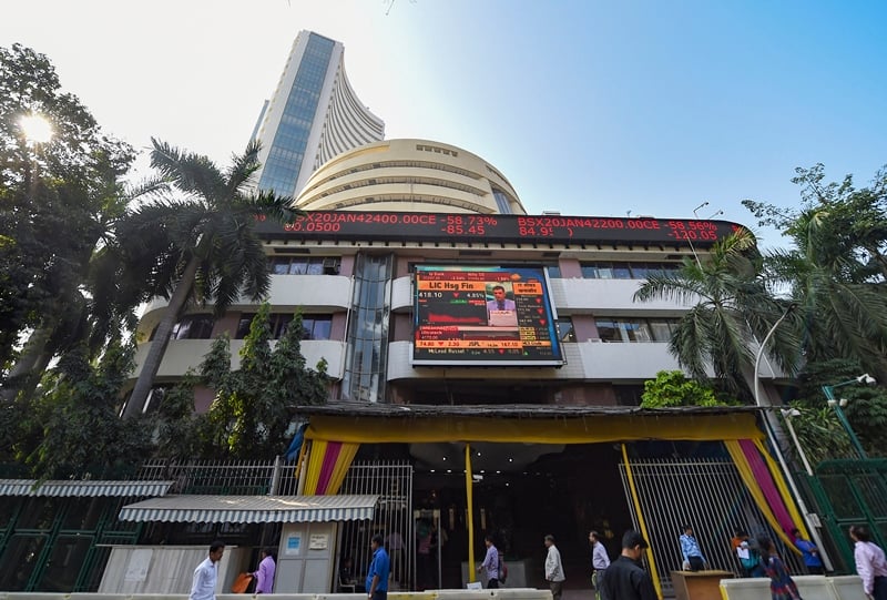 Market benchmark Sensex rises over 100 pts ahead RBI monetary policy outcome 