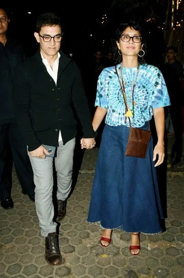 Aamir Khan and wife Kiran Rao