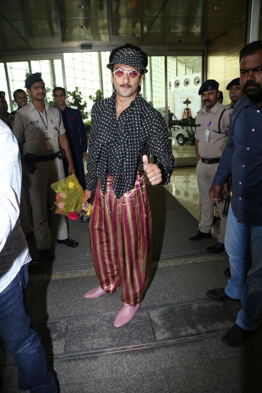 Bajirao vs Kashibai: Ranveer Singh or Priyanka Chopra who wore CLxSabyasachi's striped pants better?