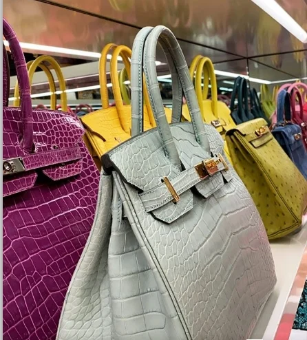 Kylie Jenner gives a glimpse of her lavish purse collections featuring rare Hermes handbags