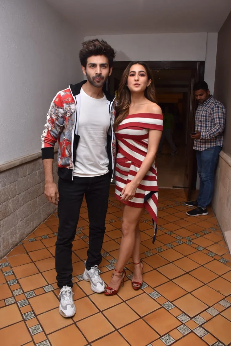 Sara Ali Khan and Kartik Aaryan