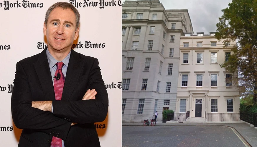 Ken Griffin and his residence in London