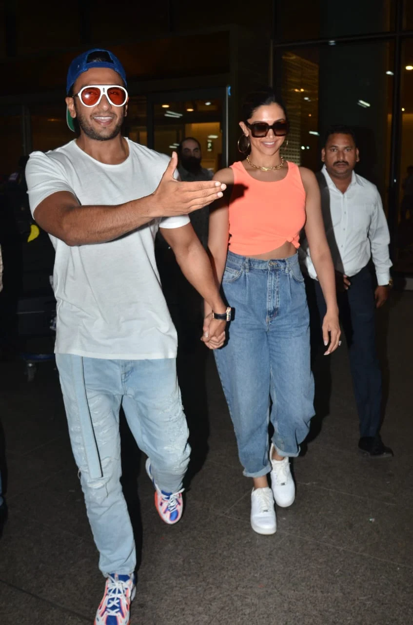 B-town's 'IT' couple Deepika and Ranveer return from vacay to celebrate Valentine's Day at home