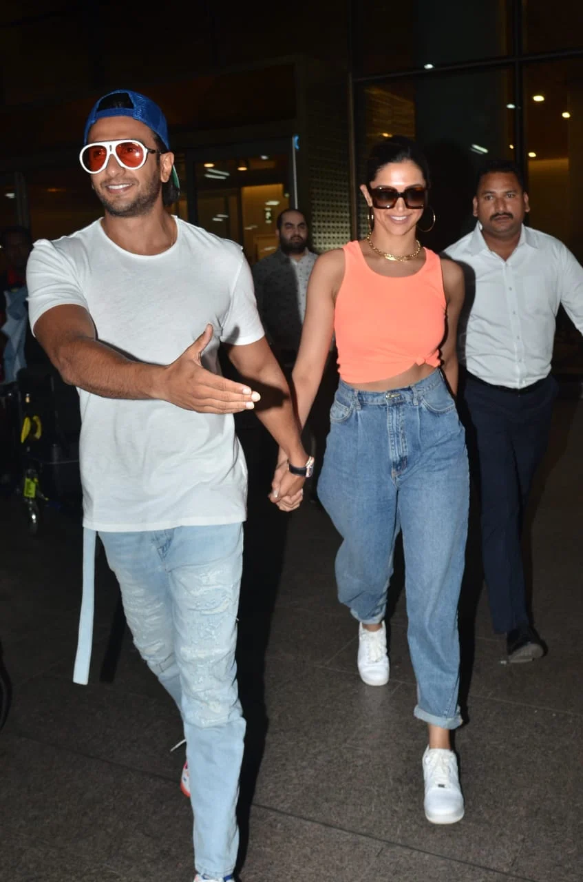 B-town's 'IT' couple Deepika and Ranveer return from vacay to celebrate Valentine's Day at home