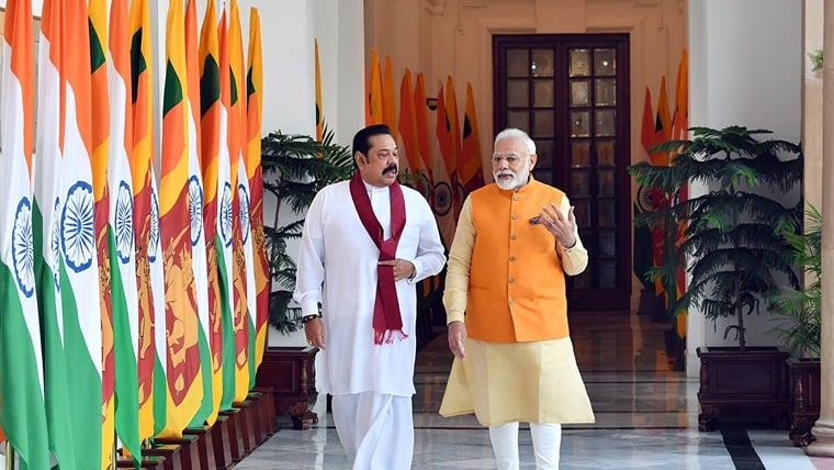 Hope Sri Lanka will fulfil aspirations of Tamil people: Modi after talks with Mahinda Rajapaksa
