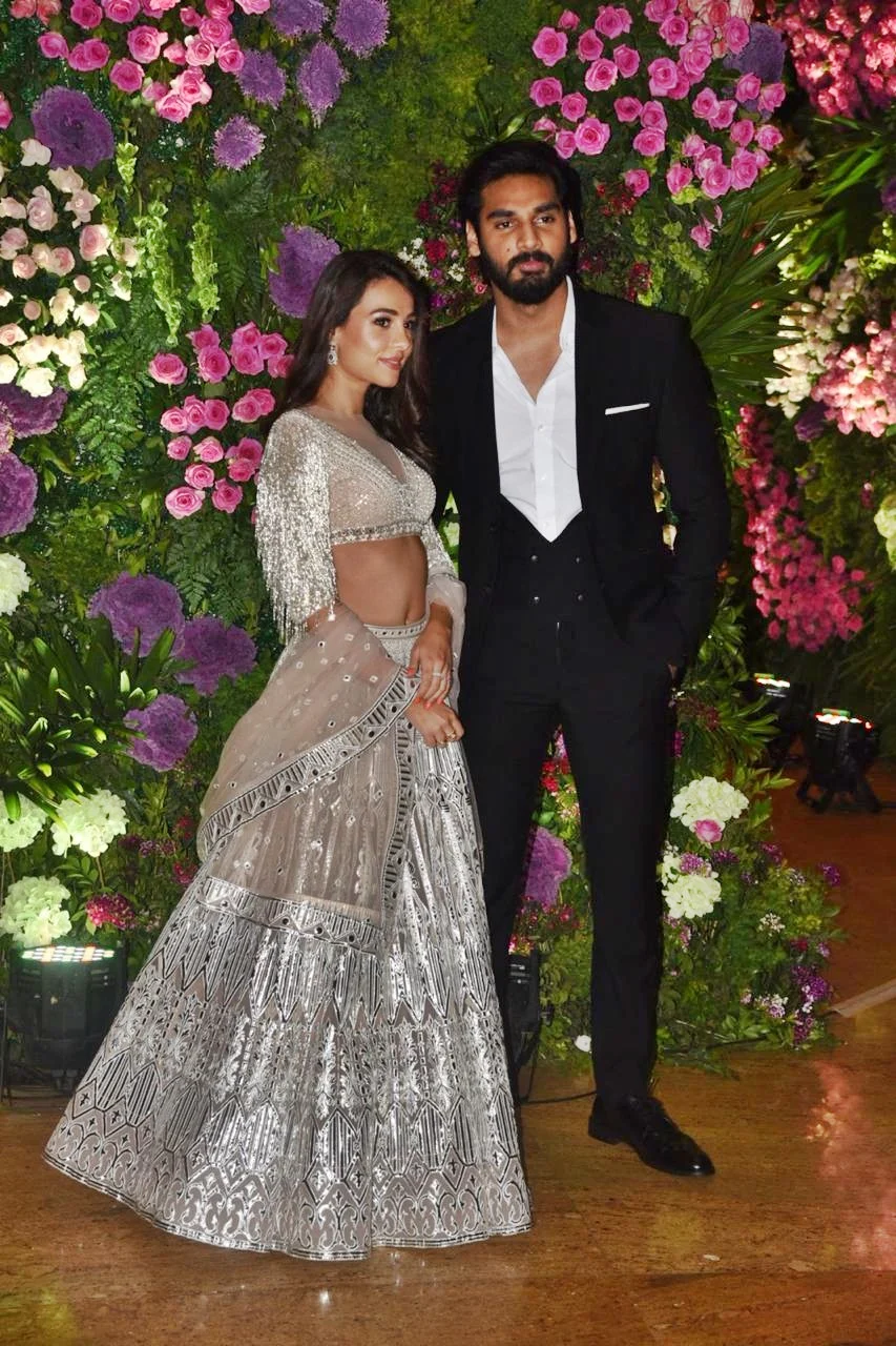 Ahan Shetty and Tania Shroff make it official at Armaan Jain's wedding