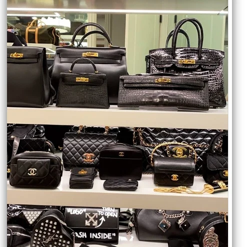 Kylie Jenner gives a glimpse of her lavish purse collections featuring rare Hermes handbags