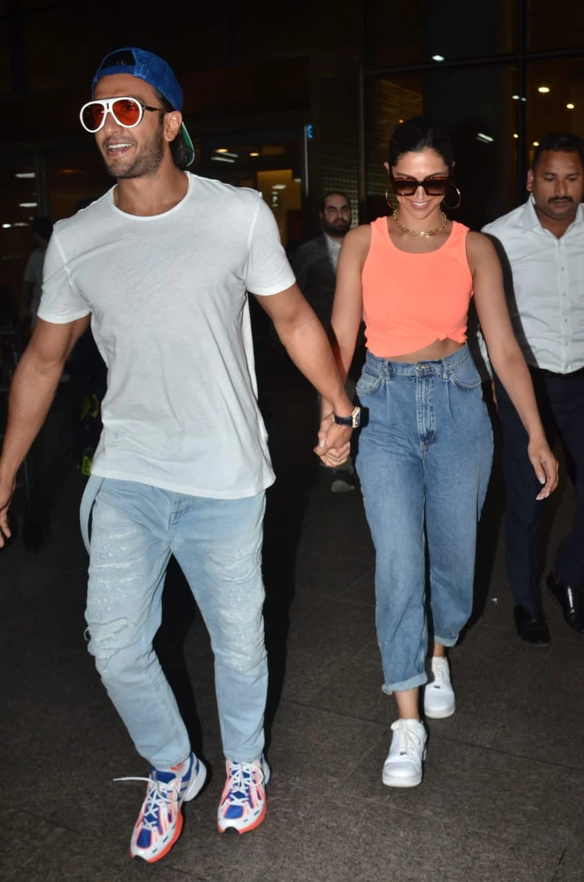 B-town's 'IT' couple Deepika and Ranveer return from vacay to celebrate Valentine's Day at home
