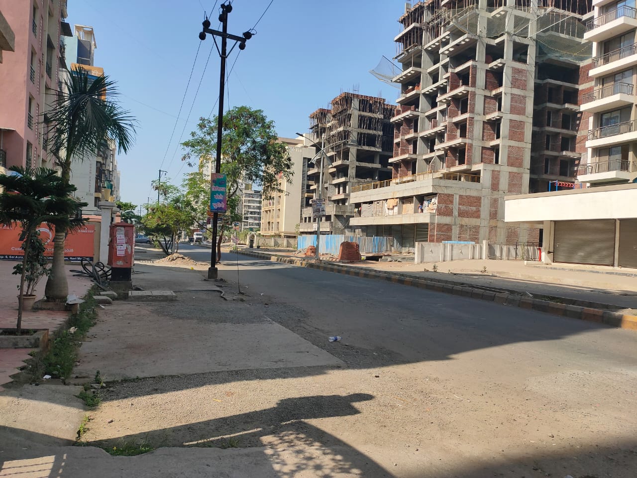 Visuals from Ulwe, Navi Mumbai.