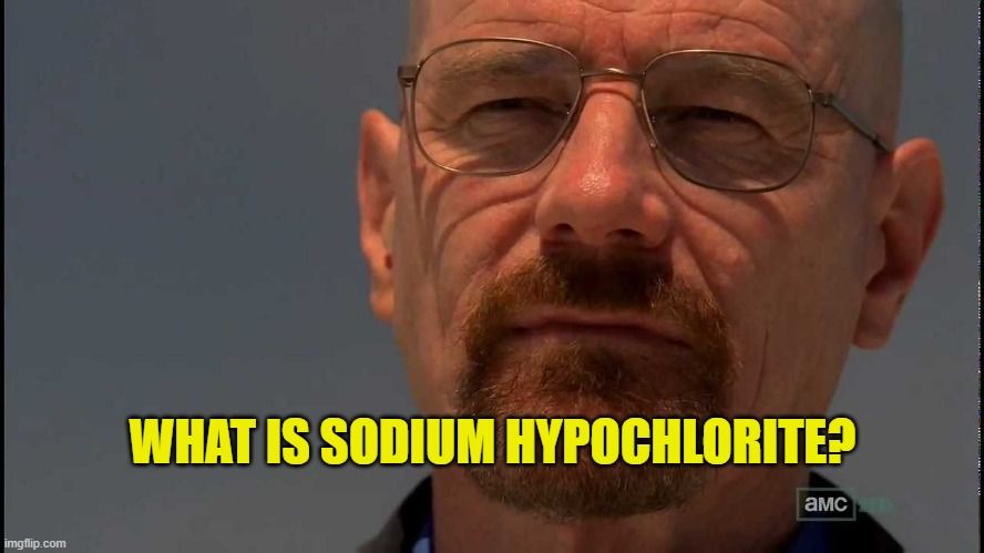 What is sodium hypochlorite and why you shouldn't spray it on anyone