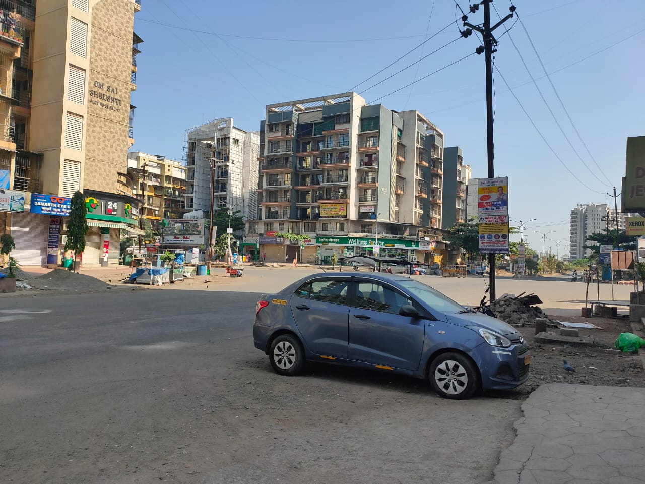 Visuals from Ulwe, Navi Mumbai.