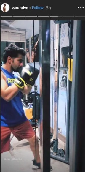 Varun Dhawan tries his hand at making omelette after intense workout, shares updates with fans amid coronavirus lockdown