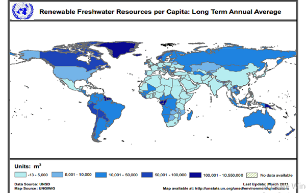 “Water demand is expected to increase over the next few decades... natural supplies unlikely to meet demand”