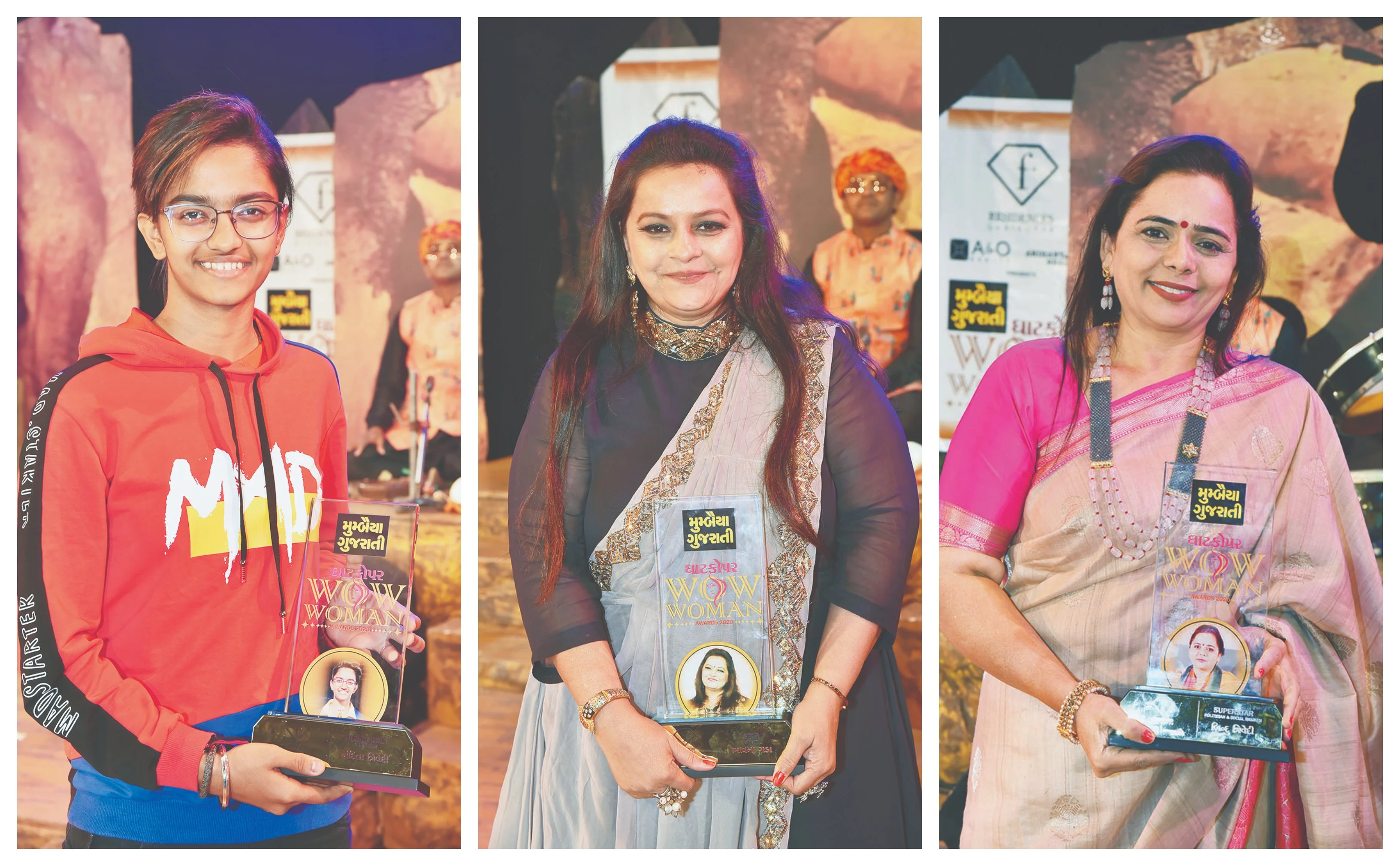 Nandita Trivedi , Bhavna Gada and Bindu Trivedi