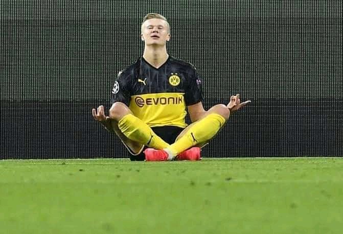 Haaland's Celebration