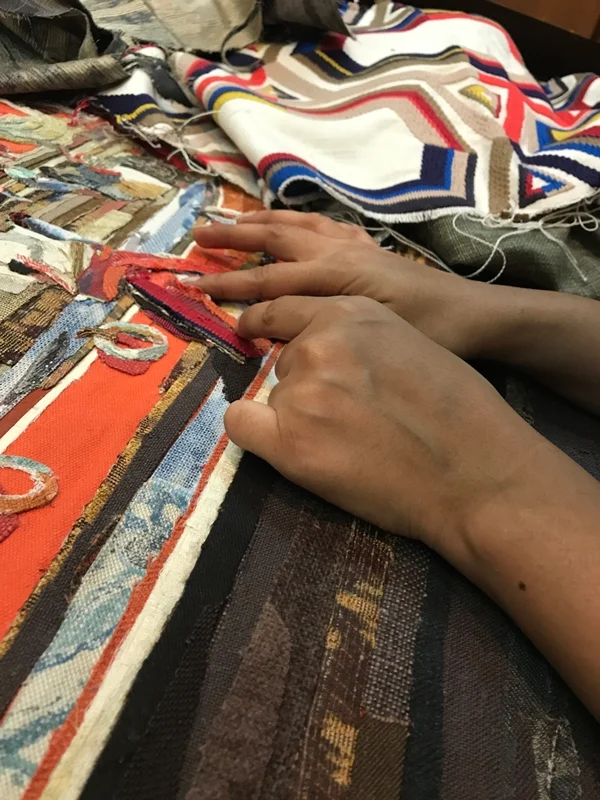 'The possibilities of working with textiles are limitless and magical' says Blue Bicycle Design founder Arrti Mansinghka