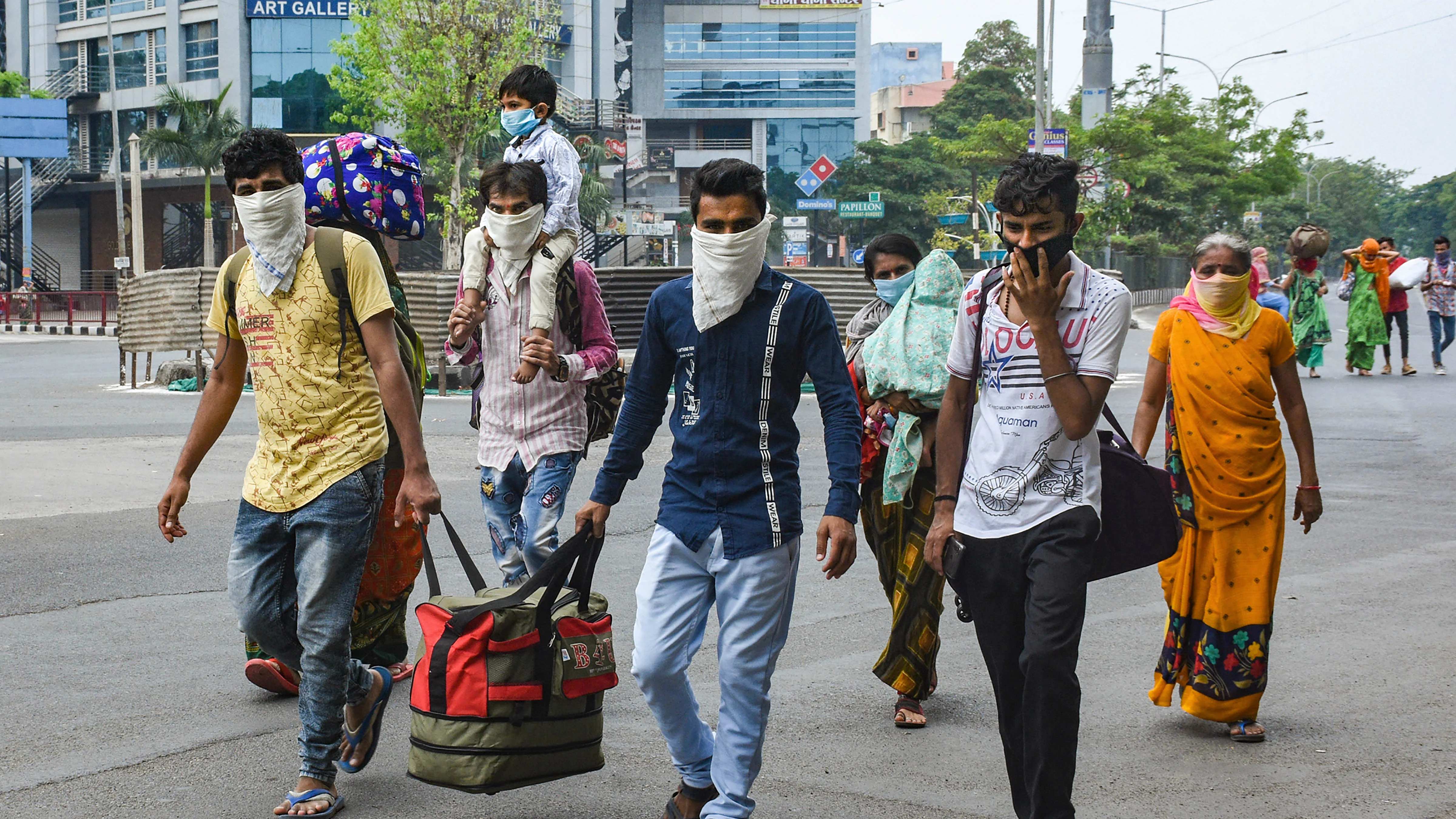 A visit to a slum area image