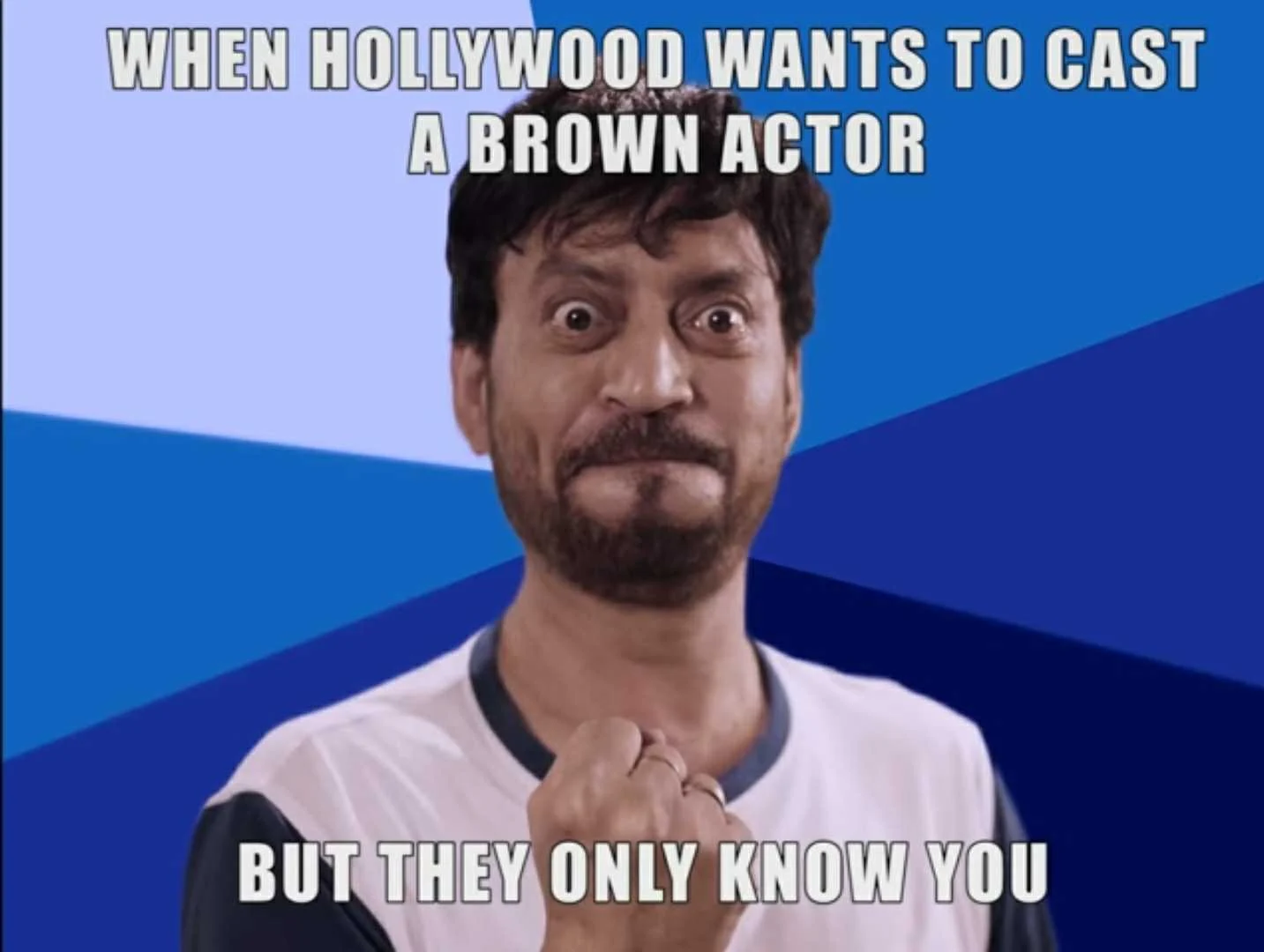 Irrfan Khan with AIB - the dank memer who was still more talented than most Bollywood actors
